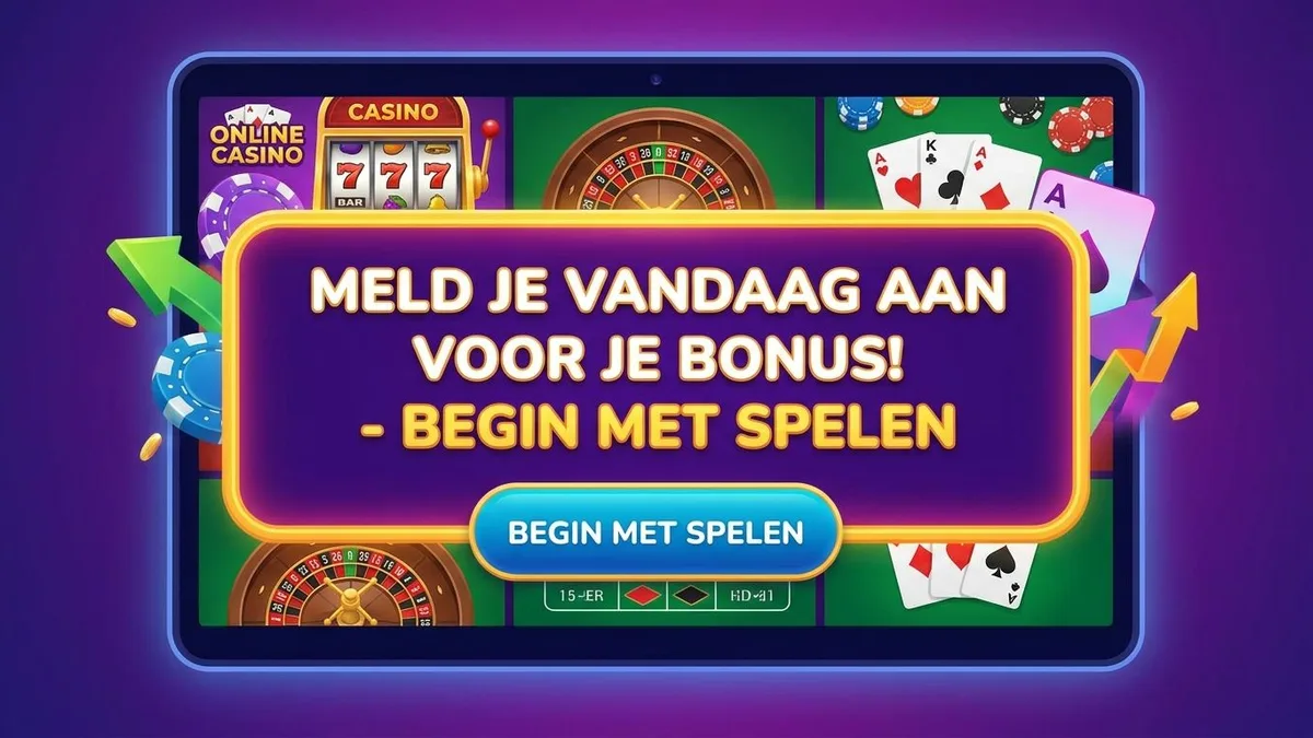 Aanmelden met bonus